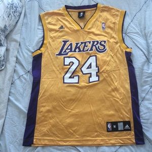 Kobe Bryant Lakers Jersey 24 (Adidas Medium)